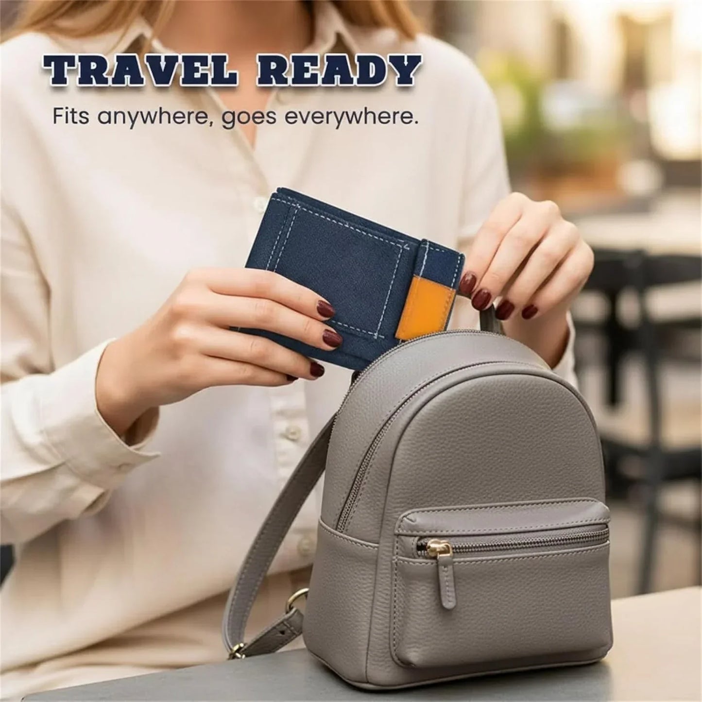 Denim Mini Wallet – For Men & Women ✨